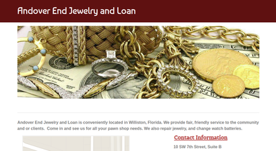 andoverend jewelry and pawn