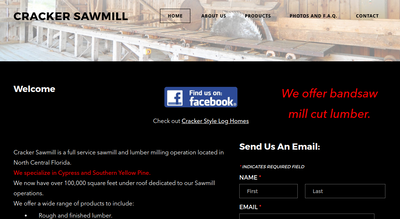 cracker sawmill